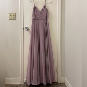 Dusty Purple Chiffon Lulu’s Dress - M
